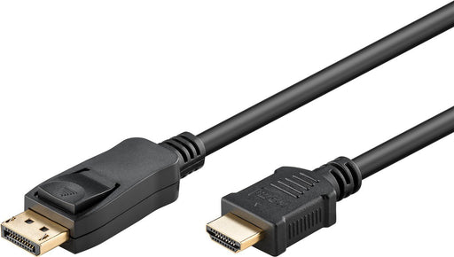 EAN 4040849648366 - Goobay 64836 adaptador de cable de vídeo 2 m DisplayPort HDMI tipo A (Estándar) Negro imagen 1