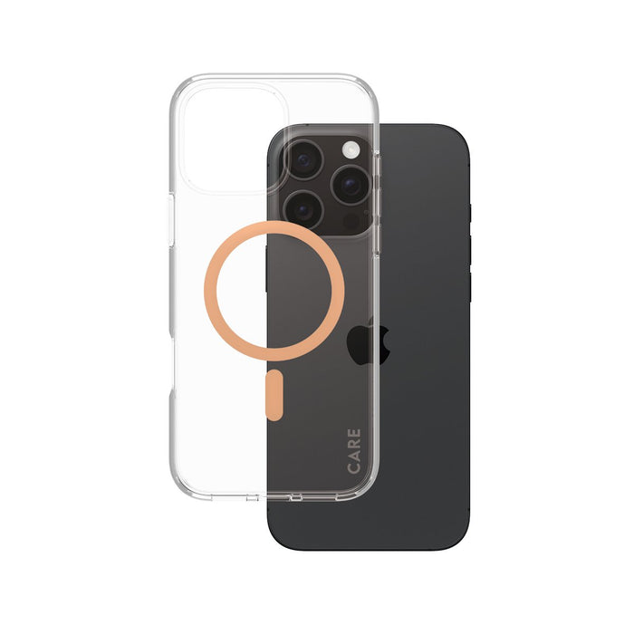 EAN 5715685004421 - PanzerGlass CARE™ by ® Urban Combat Case Transparent w. Peachy MagSafe iPhone 16 Pro Max funda para teléf imagen 1