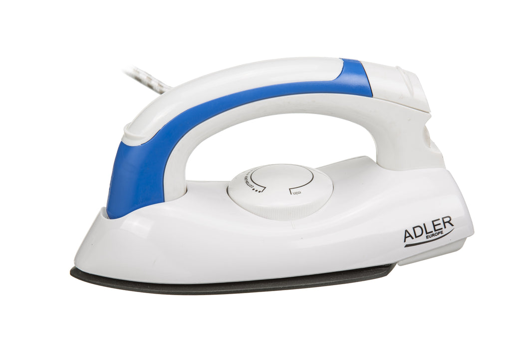 Plancha Adler Ad 5015  Seco 800 W Azul, Blanco
