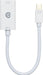 EAN 5706998232700 - eSTUFF ES607801 adaptador de cable de vídeo 0,15 m Mini DisplayPort HDMI tipo A (Estándar) Blanco imagen 1