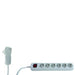 EAN 4006341704733 - REV 0012626114 base múltiple 2 m 6 salidas AC Interior Blanco imagen 1