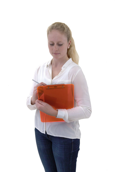 EAN 4002390062077 - MAUL 2340641 portapapel A4 Plástico Naranja, Transparente imagen 17