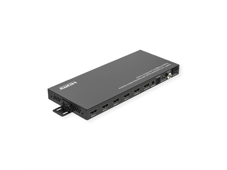 Value Hdmi Matrix Switch, 4x2 Quad Multi-Viewer, Nahtlose Umschaltung