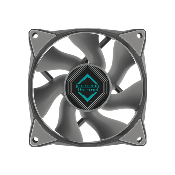 EAN 1230000071109 - Iceberg Thermal IceGALE Xtra Carcasa del ordenador Ventilador 8 cm Gris 1 pieza(s) imagen 1