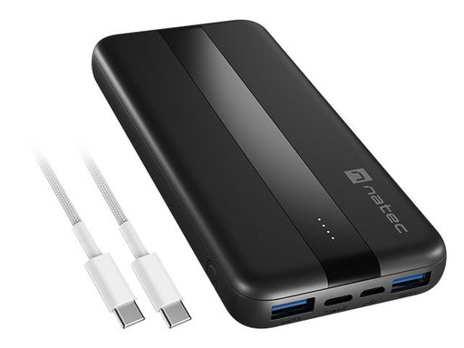 EAN 5901969449105 - NATEC TREVI SLIM Q V2 Polímero de litio 10000 mAh Negro imagen 1