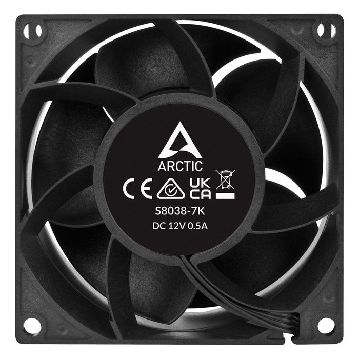 EAN 4895213704281 - ARCTIC S8038-7K Procesador Ventilador 8 cm Negro 1 pieza(s) imagen 4