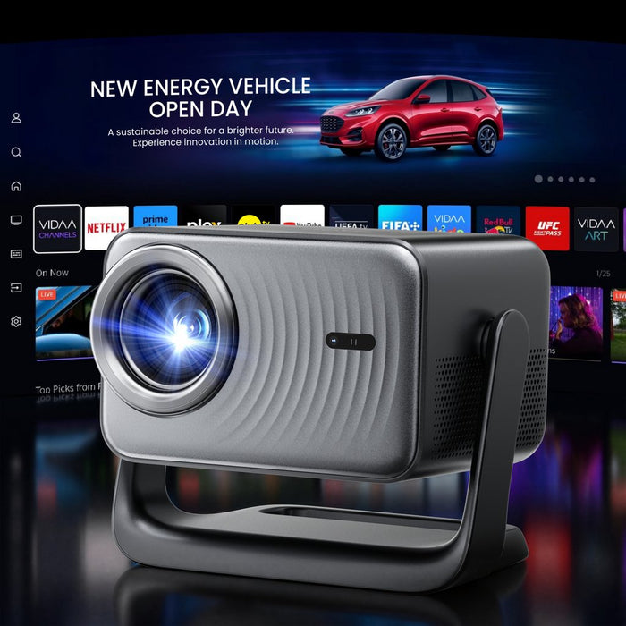 Dangbei N3 Max Proyector 4k Soporte, 1000 Iso Lumen Projetor Portatil,?Vidaa Os, Netflix & App Control De Voz?Videoproye