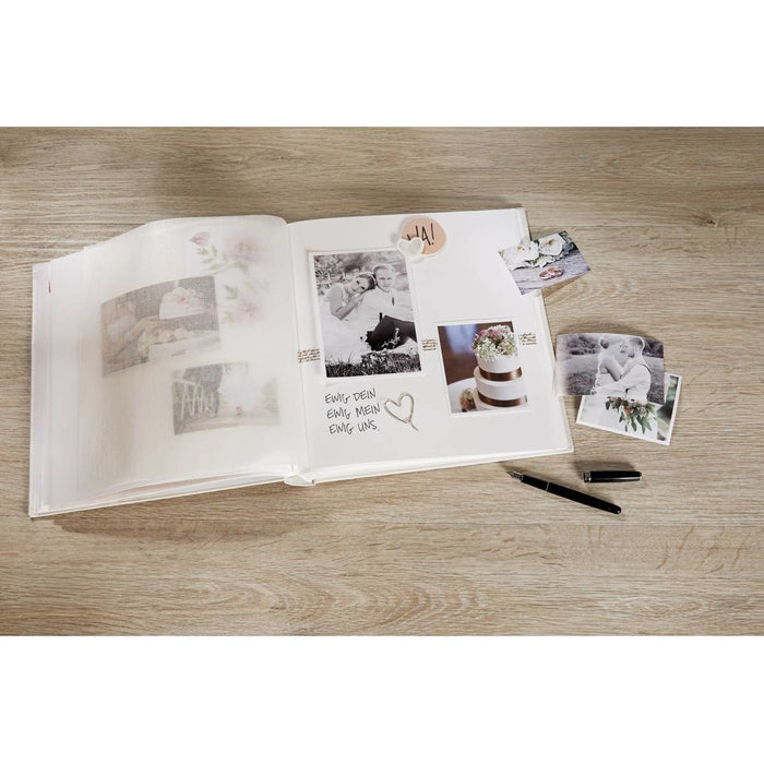 EAN 4004122235544 - Walther Design UH-163 álbum de foto y protector Oro, Verde, Blanco 50 hojas Encuadernación de tapa dura imagen 2
