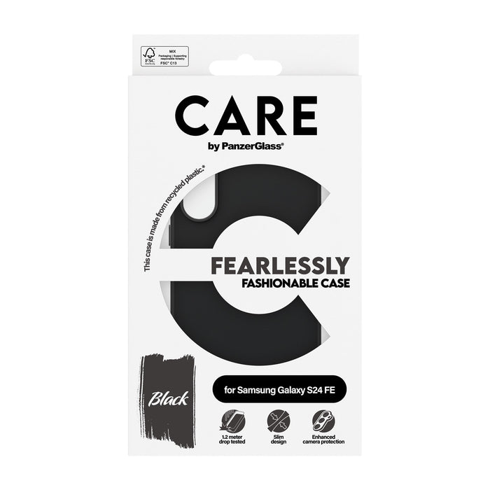 Panzerglass Care Fashionable Case Galaxy S24 Fe Schwarz