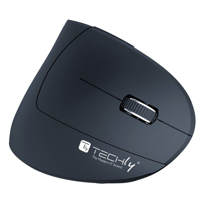 Techly 1600 Dpi Ergonomic Wireless Optical Vertical Mouse