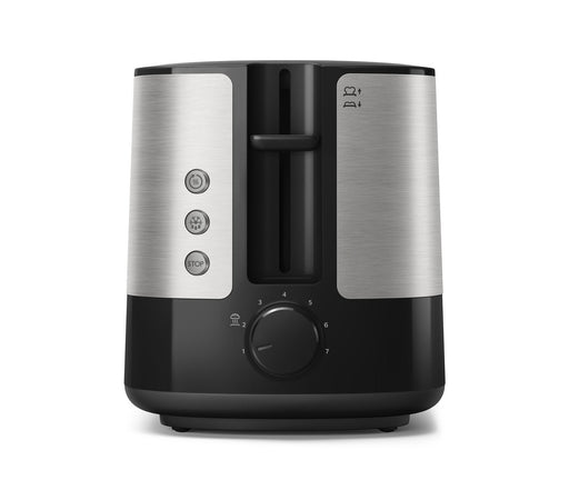 EAN 8710103777113 - Philips Viva Collection HD2637/90 tostadora 7 2 rebanada(s) Negro, Acero inoxidable imagen 2