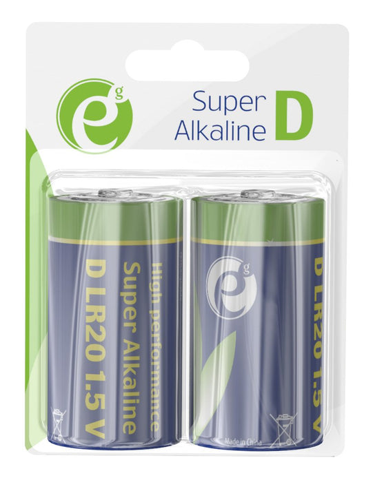 Pack 2 Pilas Lr20 1.5v Gembird