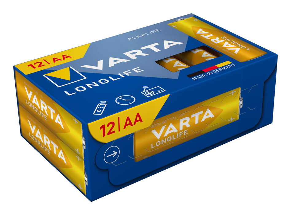 EAN 4008496129942 - Varta Longlife AA Batería de un solo uso Alcalino imagen 3