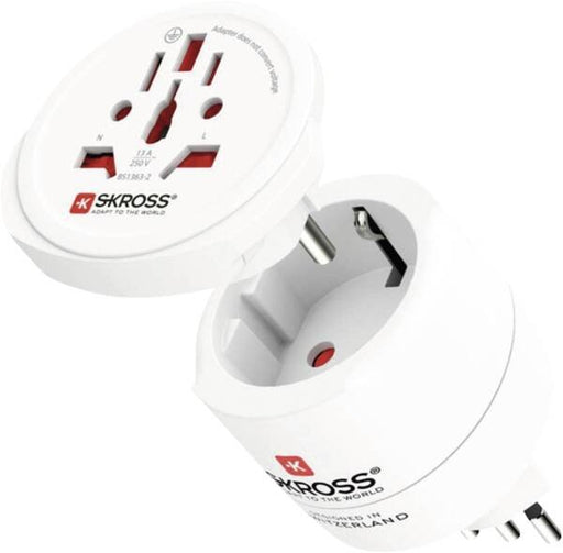 EAN 7640326821472 - Skross 1.500273C-E adaptador de enchufe eléctrico Blanco imagen 2