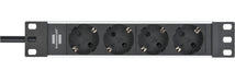 EAN 4007123662685 - Brennenstuhl 1390007004 base múltiple 2 m 4 salidas AC Interior Negro, Plata imagen 2