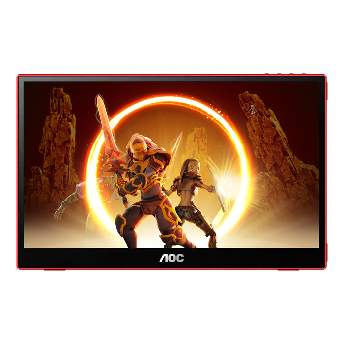EAN 4038986131223 - AOC 16G3 monitor o TV portátil Monitor portátil Negro, Rojo 39,6 cm (15.6") TFT 1920 x 1080 Pixeles imagen 2