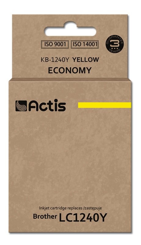 EAN 5901452156886 - Actis KB-1240Y cartucho de tinta 1 pieza(s) Compatible Rendimiento estándar imagen 1