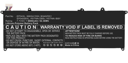 EAN 5704174873488 - CoreParts MBXHP-BA0294 refacción para laptop Batería imagen 1