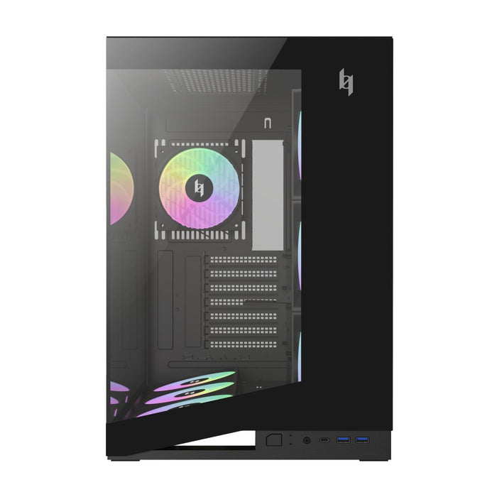 EAN 6931858712187 - GameMax NEX C56 BK carcasa de ordenador Midi Tower Negro imagen 1