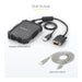 EAN 0065030862240 - StarTech.com NOTECONS02X interruptor KVM Negro imagen 15