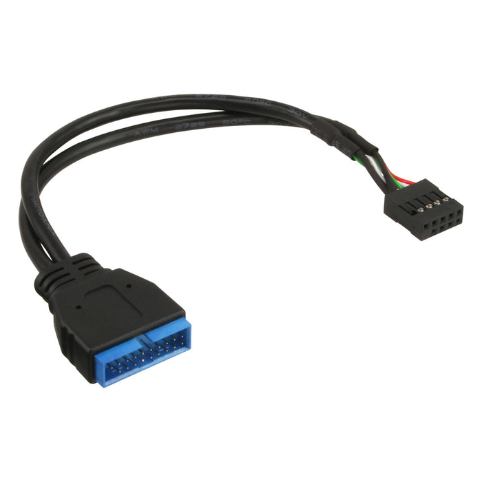 Adaptador Inline Usb 2.0 A 3.0 Placa Base Usb 2.0 Interna A Usb 3.0 0,3 M