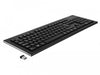 EAN 4043619126712 - DeLOCK 12671 teclado Oficina RF inalámbrico QWERTZ Alemán Negro imagen 1