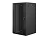 EAN 5901969403275 - Lanberg WF01-6622-10B armario rack 22U Bastidor de pared Negro imagen 1