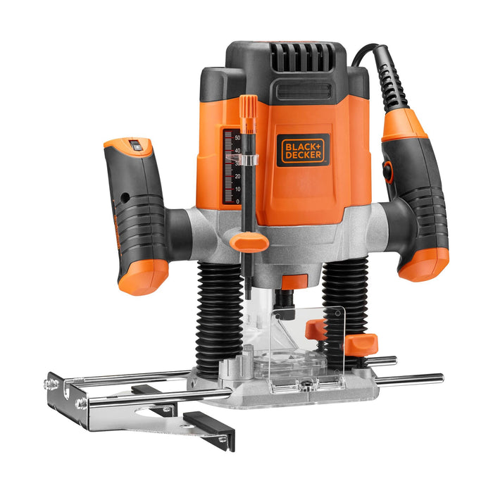 EAN 5035048658291 - Black & Decker KW1200EKA-QS fresadora y desbastadora Negro, Gris, Naranja imagen 2