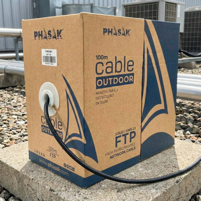 EAN 0745604518475 - Phasak PHR 681 cable de red Negro Cat6a F/FTP (FFTP) imagen 2