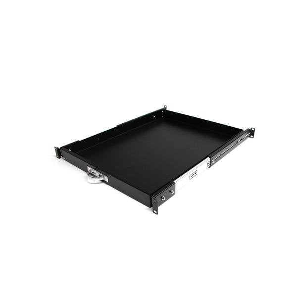 Startech.Com Estante Bandeja Deslizante Telescópica Para Armario Rack Servidores 0.55m De Profundidad Estante De Teclado Para Bastidor Negro Para P/N: Rk1536bkf Rk1836bkf Rk2537bkm Rk3236bkf Rk4236bkb Rk4242bk24 Rk4242bk30