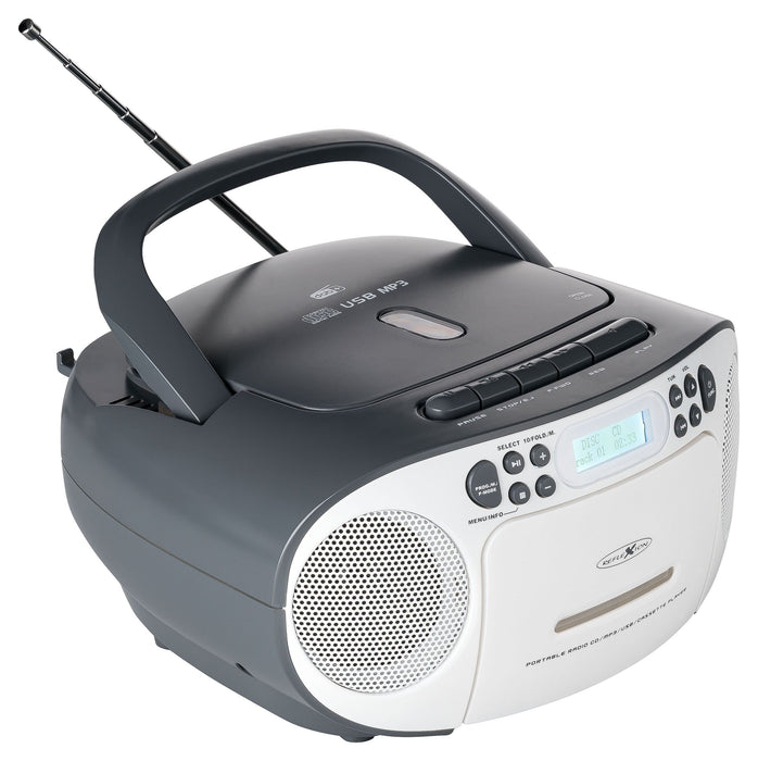 Reflexion Rcr2260dab Boombox Weiá/Grau