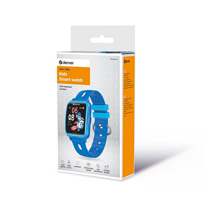 EAN 5706751065422 - Denver SWK-110BU Relojes inteligentes y deportivos 3,56 cm (1.4") Digital Azul imagen 2