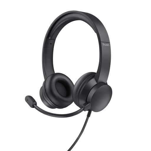 EAN 8713439253337 - Trust HS-150 Auriculares Alámbrico Diadema Oficina/Centro de llamadas Negro imagen 1