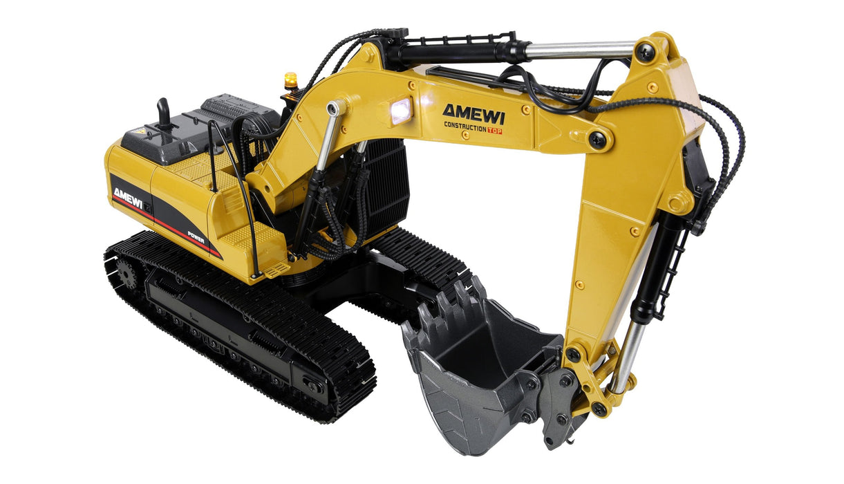 Amewi G705e Bagger Metall 1:14 Rtr Amarillo 14+
