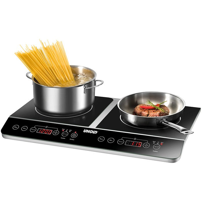 EAN 4011689581755 - Unold 58175 hobs Negro, Acero inoxidable Encimera 60 cm Con placa de inducción 2 zona(s) imagen 5