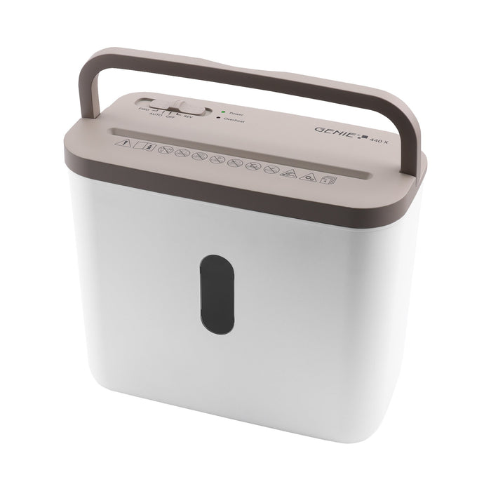 EAN 4030152953691 - Genie 440 X BR triturador de papel Corte cruzado 72 dB Marrón, Blanco imagen 2