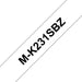 EAN 4977766624954 - Brother M-K231SBZ cinta para impresora de etiquetas Negro sobre blanco imagen 1