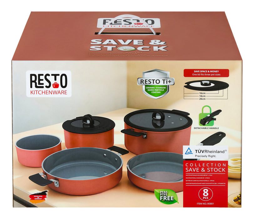 EAN 4260709015910 - Resto Kitchenware 95801 conjunto de sartenes y ollas 8 pieza(s) imagen 52