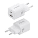 EAN 8435739900840 - AISENS ASCH-30W2P020-W cargador de dispositivo móvil Universal Corriente alterna Carga rápida Interior imagen 3