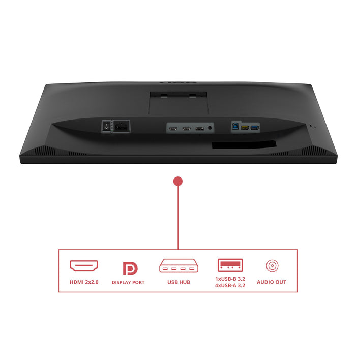 EAN 4038986182522 - AOC E3 U27E3UF pantalla para PC 68,6 cm (27") 3840 x 2160 Pixeles 4K Ultra HD LED Negro imagen 4