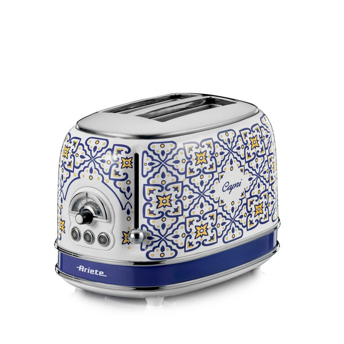 EAN 8003705122895 - Ariete 0155/1C 6 2 rebanada(s) 810 W Azul, Blanco imagen 1