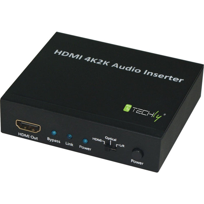 EAN 8051128103687 - Techly IDATA HDMI-AI4K convertidor de señal de vídeo 3840 x 2160 Pixeles imagen 1