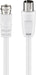 EAN 4040849118296 - Goobay 11829 cable coaxial 3C-2V 1,5 m Tipo F Blanco imagen 1