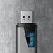 EAN 8595247904416 - Axagon CRE-SAC lector de tarjeta USB 3.0 Type-A/Type-C Gris imagen 8
