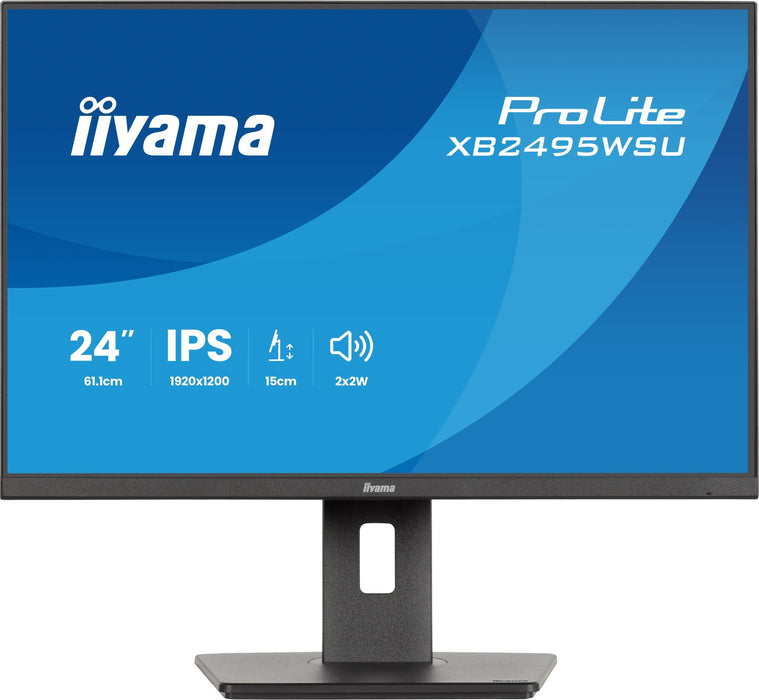Iiyama 60.5cm 24" Xb2495wsu-B1 16:10 Hdmi+Dp+Usb-C Ips