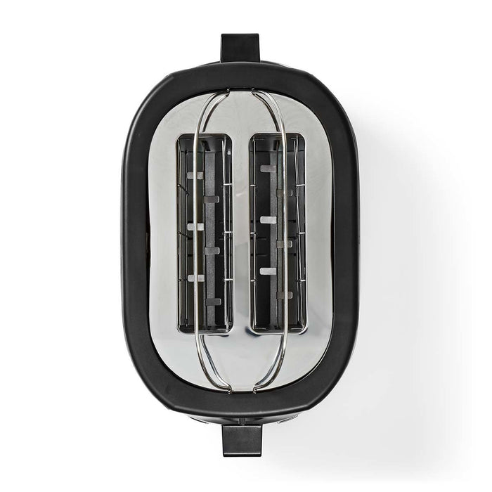 EAN 5412810336272 - Nedis KABT300EAL tostadora 7 2 rebanada(s) 1000 W Aluminio, Negro imagen 6