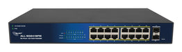 EAN 4038816210081 - ALLNET ALL-SG8418PM switch Gestionado L2 Gigabit Ethernet (10/100/1000) Energía sobre Ethernet (PoE) 19U  imagen 2