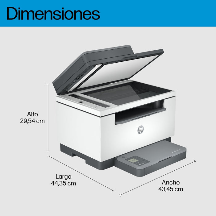Multifunción Láser Monocromo Hp Laserjet Mfp M234sdn Dúplex Adf Blanca