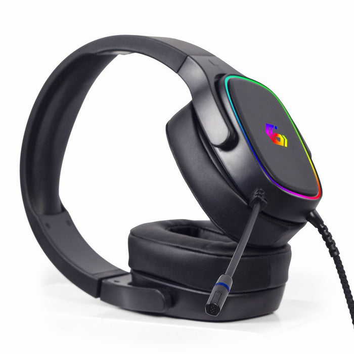 EAN 8716309120975 - Gembird GHS-SANPO-S300 auricular y casco Auriculares Alámbrico Diadema Juego USB tipo A Negro imagen 2