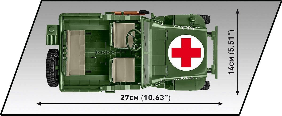 EAN 5902251028060 - COBI Willys MB Medical imagen 11